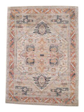 NEW LOLOI Jocelyn Made in Turkey 5x7 Area Rug Sand/Multi